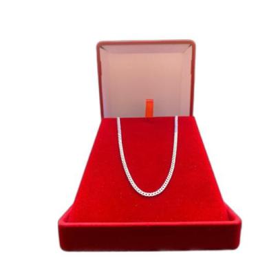 Imagem de Corrente Masculina Prata Grumet 2Mm Legítima 60Cm - Alzza Pratas