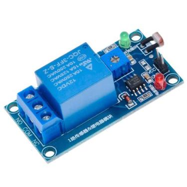 Imagem de Módulo Sensor de Luminosidade / Luz com Relé 12V integrado - Casa da R