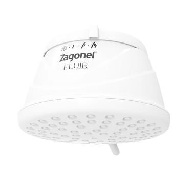 Imagem de Ducha Fluir 4 Temperaturas 5500W Zagonel Branca 127V