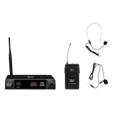 Imagem de Microfone headset/lapela dylan uhf UDX03 30 canais
