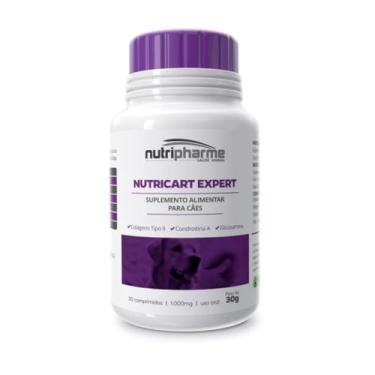 Imagem de ZKMAGIC Suplemento Alimentar Nutripharme Nutricart Expert 1.000Mg Para Cães 30 Comprimidos