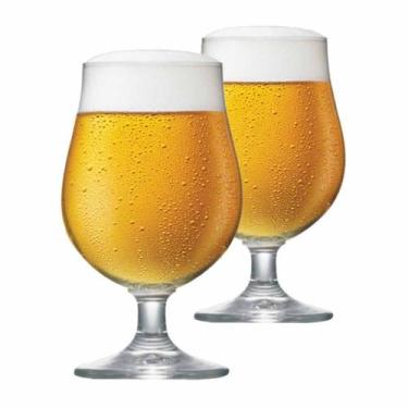 Imagem de Jogo de Taças de Cristal Bock para Cerveja 380ml 2pcs Ruvolo