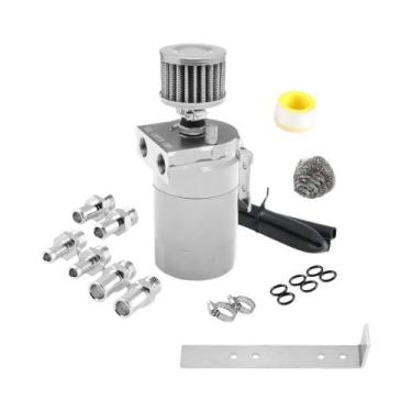 Imagem de Tanque De Reservatório De Óleo De Alumínio Abafado Com Filtro De Ar E 