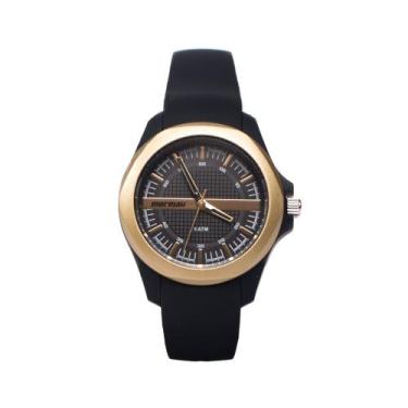 Imagem de Relógio Mormaii MO2036JK/8P Pulseira Silicone Preto/Dourado - TECHNOS,