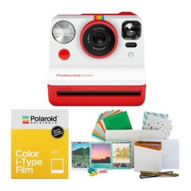 Imagem de Câmera Polaroid Originals Now Viewfinder i-Type Vermelha