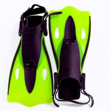 Imagem de Pé de Pato para Natação e Nadadeira de Mergulho Ajustável e Durável (até 36)