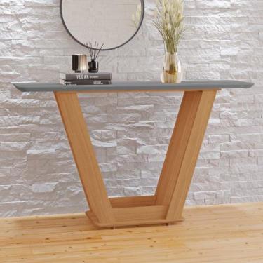 Imagem de Aparador Oregon 100% MDF com Tampo 25mm Tuboarte, Freijó Grafite