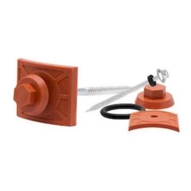 Imagem de Kit de Fixação e Vedação (Com Parafuso) Lux Telhas Terracota 20 Unidad