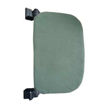 Imagem de Milageto Pedro de pedal de suporte para pés de carrinho suporte de panor do pegador oxford pano de pano oxford universal 21cm estende placa estendida no, Verde