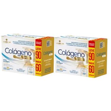 Imagem de Kit 2 Suplemento Alimentar Colágeno Tipo 2 Não Desnaturado - La San Da