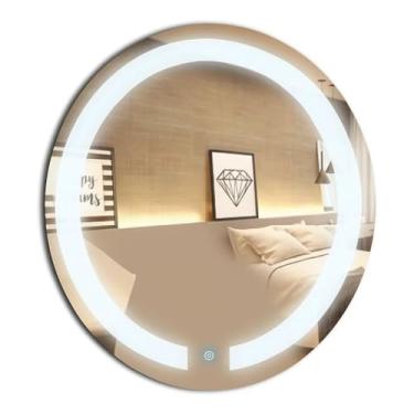 Imagem de ESPELHO REDONDO 40CM ILUMINAÇÃO DIRETA TOUCH SCREEN LED 6000K