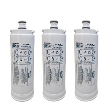 Imagem de Kit 3 Filtro Refil Purificador Masterfrio Rótulo Branco Fino - WFS