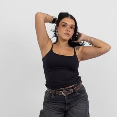 Imagem de Blusa Alcinha Preta - Martina Oficial, PP