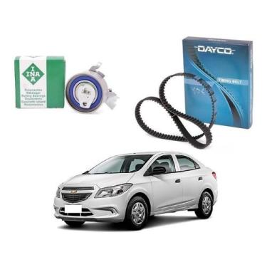 Imagem de Kit Correia Dentada Tensor Prisma 1.0 1.4 2013 A 2016 - Dayco
