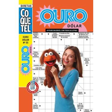 Imagem de Livro - Palavras-Cruzadas Diretas Coquetel Ouro Dólar 55