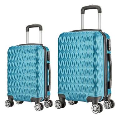 Imagem de Mala de Viagem Bordo 10kg Padrão ANAC P+ e Média Em ABS - AC74 - EAGLE