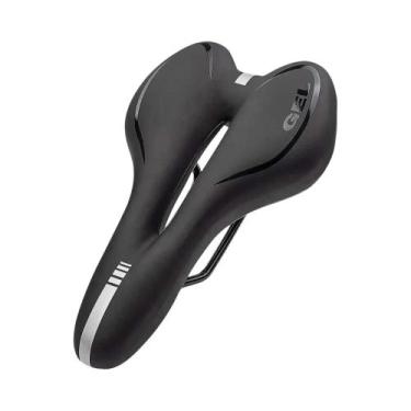 Imagem de Selim De Bicicleta Confortável Com Amortecimento Em Silicone, Superfíc