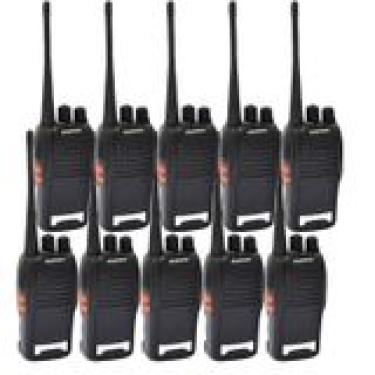Imagem de 5 Pares Radio Comunicador Walk Talk Talkabout Profissional 777 - Baofeng