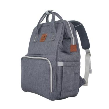 Imagem de Bolsa Mochila Maternidade Multifuncional Trocador Color Baby Cinza