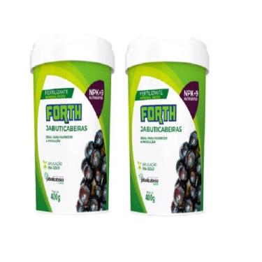Imagem de Adubo Para Jabuticabeiras Fertilizante Forth - Kit 2x400g - Forth Jard