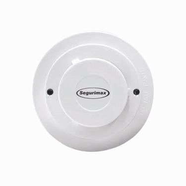 Imagem de Detector Optico De Fumaca Segurimax 12/24V Contato Seco