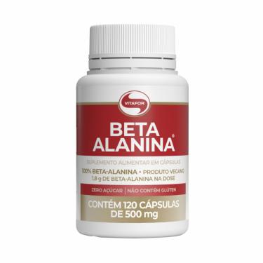 Imagem de Beta Alanina 500mg Vitafor 120 Cápsulas