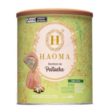 Imagem de Bombom Pistache Linha Stevia Zero Açúcar Haoma | 200g-Unissex