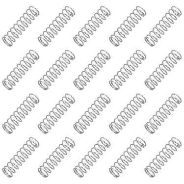 Imagem de PATIKIL Mola de compressão 0,3 mm de diâmetro do fio x 3 mm OD x 10 mm C, 20 peças de extensão mecânica de aço inoxidável 304 molas pequenas kit sortido para lojas e reparos domésticos