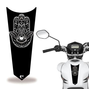 Imagem de Adesivo Faixa Gravata Tanque Moto Cg 160 125 Titan Fan Rosa