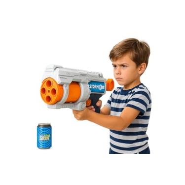 Imagem de Brinquedo PISTOLA Lança Dardos 12 Peças - Sortida