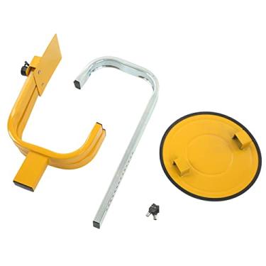 Imagem de RiToEasysports Braçadeira de Roda Ajustável Com Trava Antifurto para Veículos, Ajuste Universal para Carros, Caminhões, Suvs, Alta Visibilidade, Aço Durável, Design de Liga de Alumínio