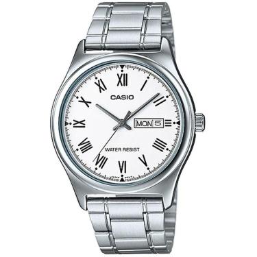 Imagem de Relógio Casio Masculino Analógico Classico Prata MTP-V006D-7BUDF