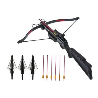 Imagem de Besta-balestra Recurva Jaguar 1 Xbow 150lb Poe Lang + Itens