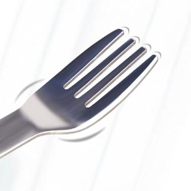 Imagem de Generic Colher de bebê de Aço Inoxidável de Silicone Colher de Treinamento de Alimentação Segura para Bebês-utensílios Ergonômicos da Criança para a Páscoa (Elefante Vermelho)