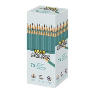 Imagem de Lápis Multicolor Grafite Verde - Embalagem com 72 Unidades