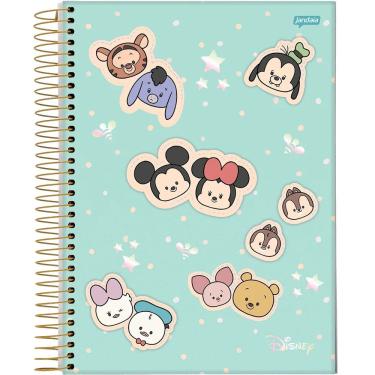 Imagem de Caderno Espiral Universitário Capa Dura 10 Matérias 160f Yululun Jandaia Estampa 2