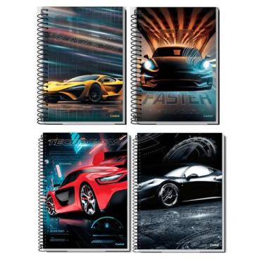 Imagem de Caderno Espiral Capa Dura 10x1 - 200 Folhas - Tecnocars - Credeal
