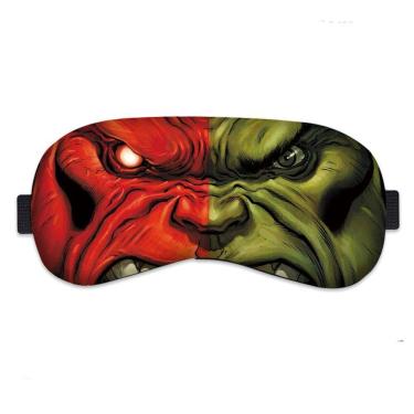 Imagem de Máscara para dormir Green Hulks Anime Super Soft Eye Cover