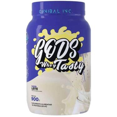 Imagem de Gods Whey Tasty Whey Protein 3W 900G Canibal Sabor Leite