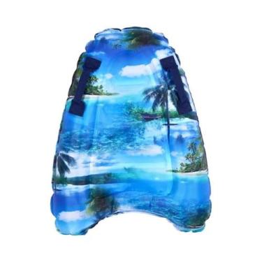 Imagem de Prancha De Surf Inflável Para Crianças, Bodyboard Portátil Com Alças P