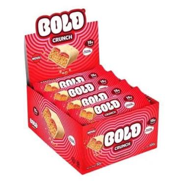 Imagem de Barra de Proteína BOLD Crunch Morango & Chantily (15g de Proteína) - C