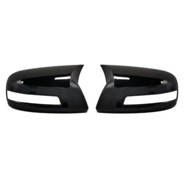 Imagem de Capas de asa para Civic 2012 2013 2014 2015 capa de espelho lateral retrovisor de carro tampa de asa capa de porta exterior adesivo de moldura de acabamento externo tampa traseira (sem carbono leve)