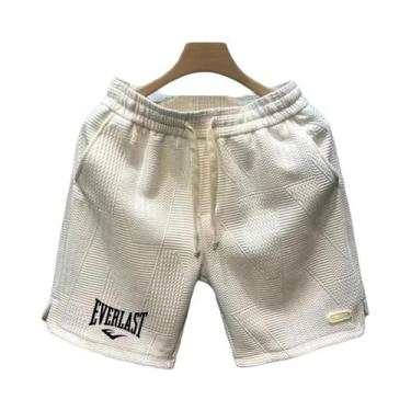 Imagem de Bermudas Casuais Respiráveis Para Homens, Estampadas, Confortáveis E E