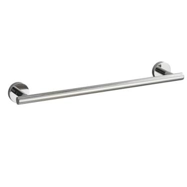 Imagem de Acessórios de banheiro dourados escovados conjunto de ferragens suporte de papel higiênico com ganchos 40 cm toalheiro de banheiro prateleira de instalação de unhas, C, barra de toalha 40 cm