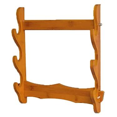 Imagem de U5GAAALPPQ9 Acessórios de mesa Suporte de espada Katana Samurai Suporte de espada para pendurar na parede Suporte de espada