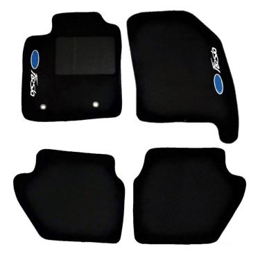 Imagem de Jogo De Tapete Automotivo Fiesta 2018 Carpete Forração