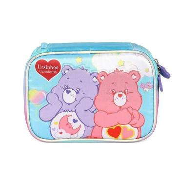 Imagem de Estojo Box 100 Pens Luxcel Ursinhos Carinhosos Azul-Feminino