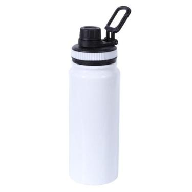 Imagem de Garrafa Térmica Água Squeeze Inox Academia Quente Frio 600Ml - Tesla S