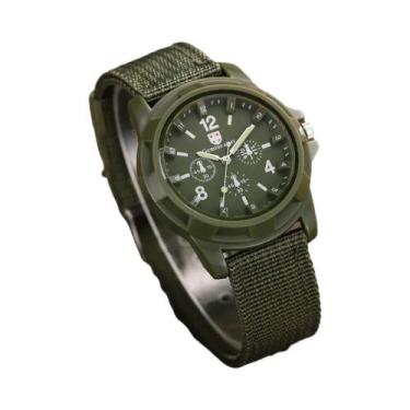 Imagem de Relógio Esportivo Militar Masculino De Quartzo, Pulseira De Nylon, Rel