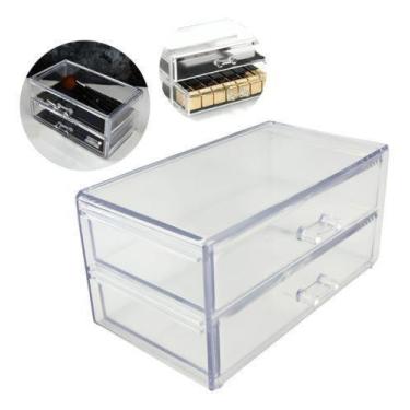 Imagem de Organizador Porta Joia Maquiagem Multiuso Gaveta Caixa - Moment